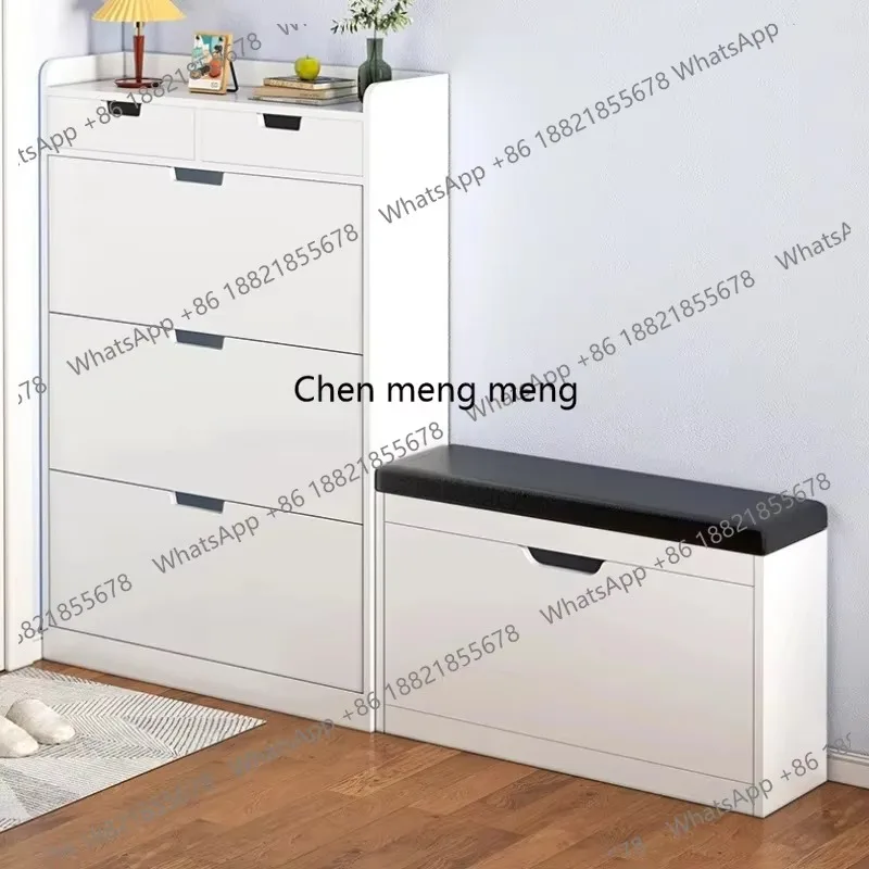 RR Vertical Modern Shoe Rack Multilayer Men Cabinet Living Room Fashion Safe Shoe Rack Design White Sapateira Postmodern Furnitu