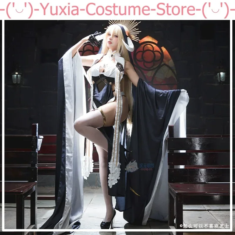 Azur Lane Implacable Nun Women Cosplay Costume Cos Game Anime Party Uniform Hallowen Play Role Clothes Clothing