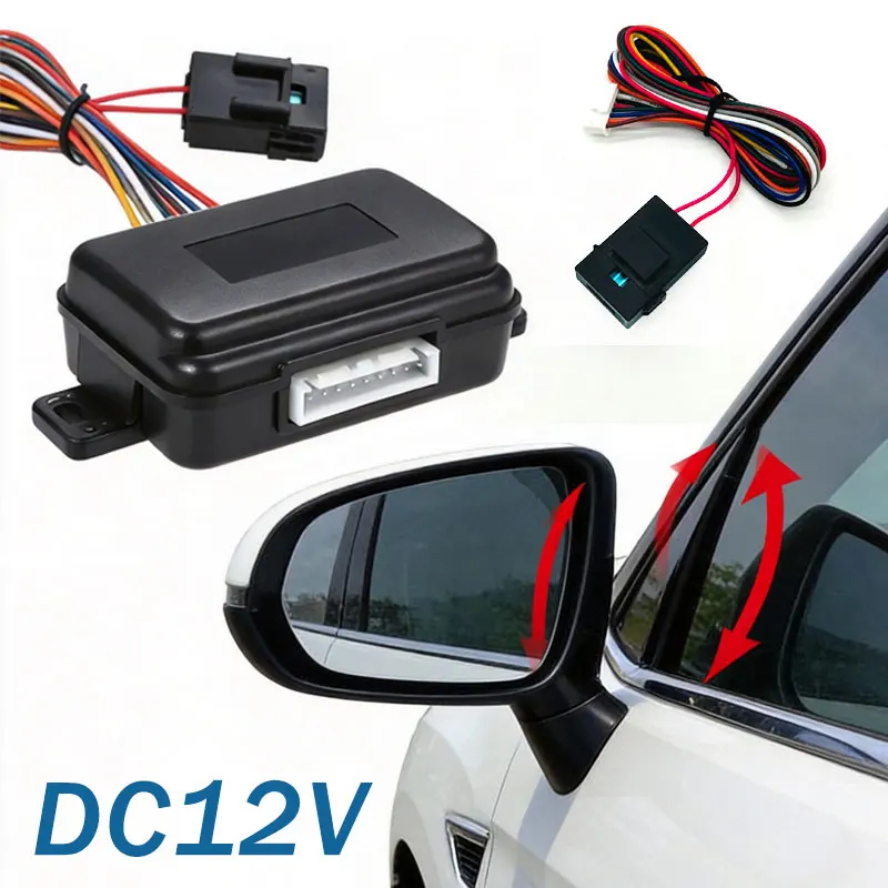 Electric Folding Controller Car Smart Rearview Mirror Side Mirror Folding Switch System Universal Auto Vehicle Accessories