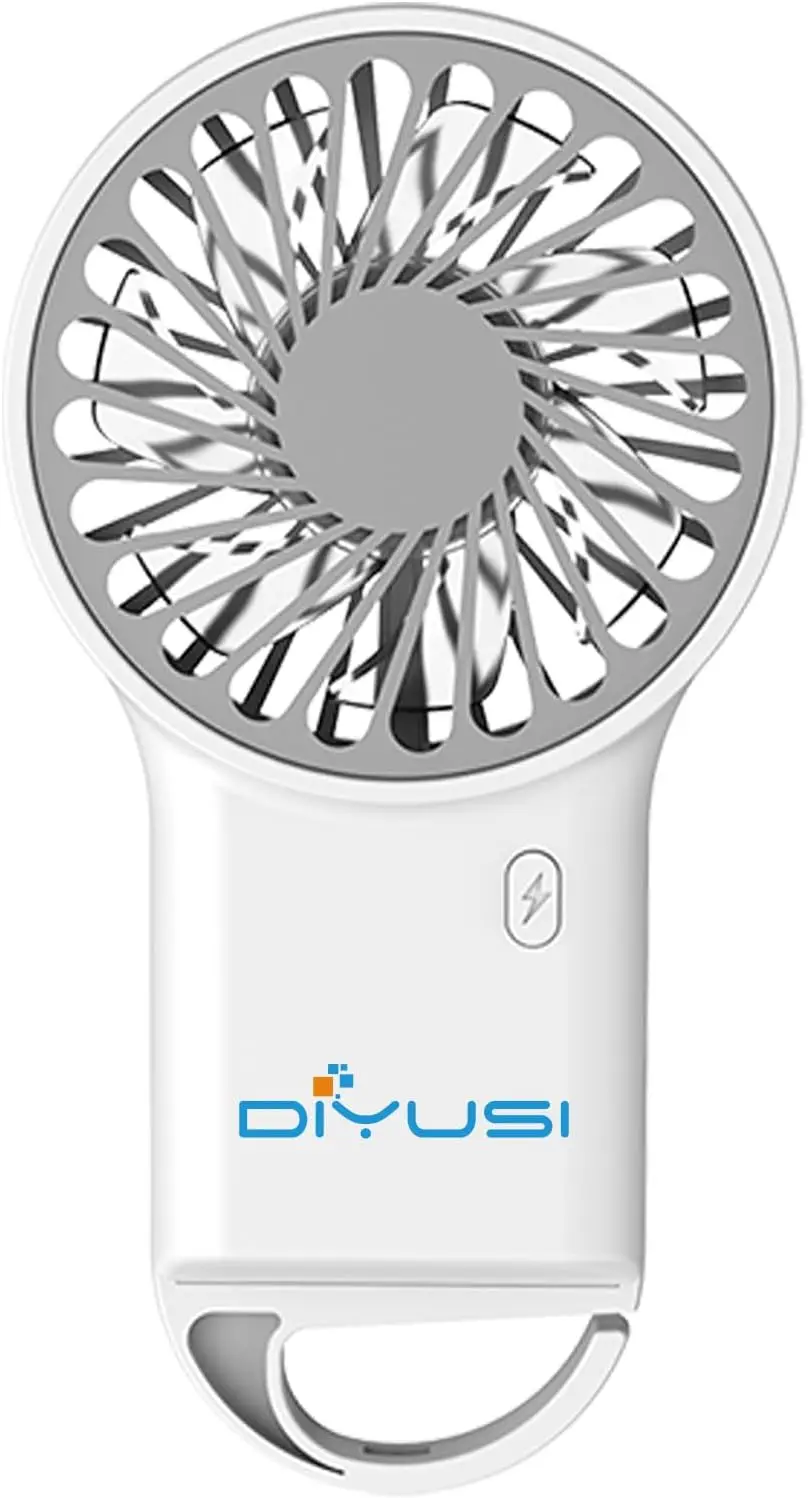 Портативный вентилятор, мини-ручной вентилятор, небольшой складной вентилятор с аккумулятором USB емкостью 2000 мАч, вентилятор для ресниц для девочек, путешествия для Wo