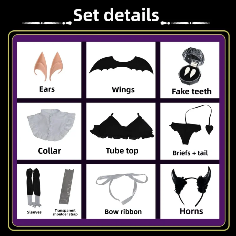 Anime rizu kyun marin kitagawa cosplay traje meu vestido querido cosplay biquíni kuroe shizuku peruca conjunto completo para o dia das bruxas