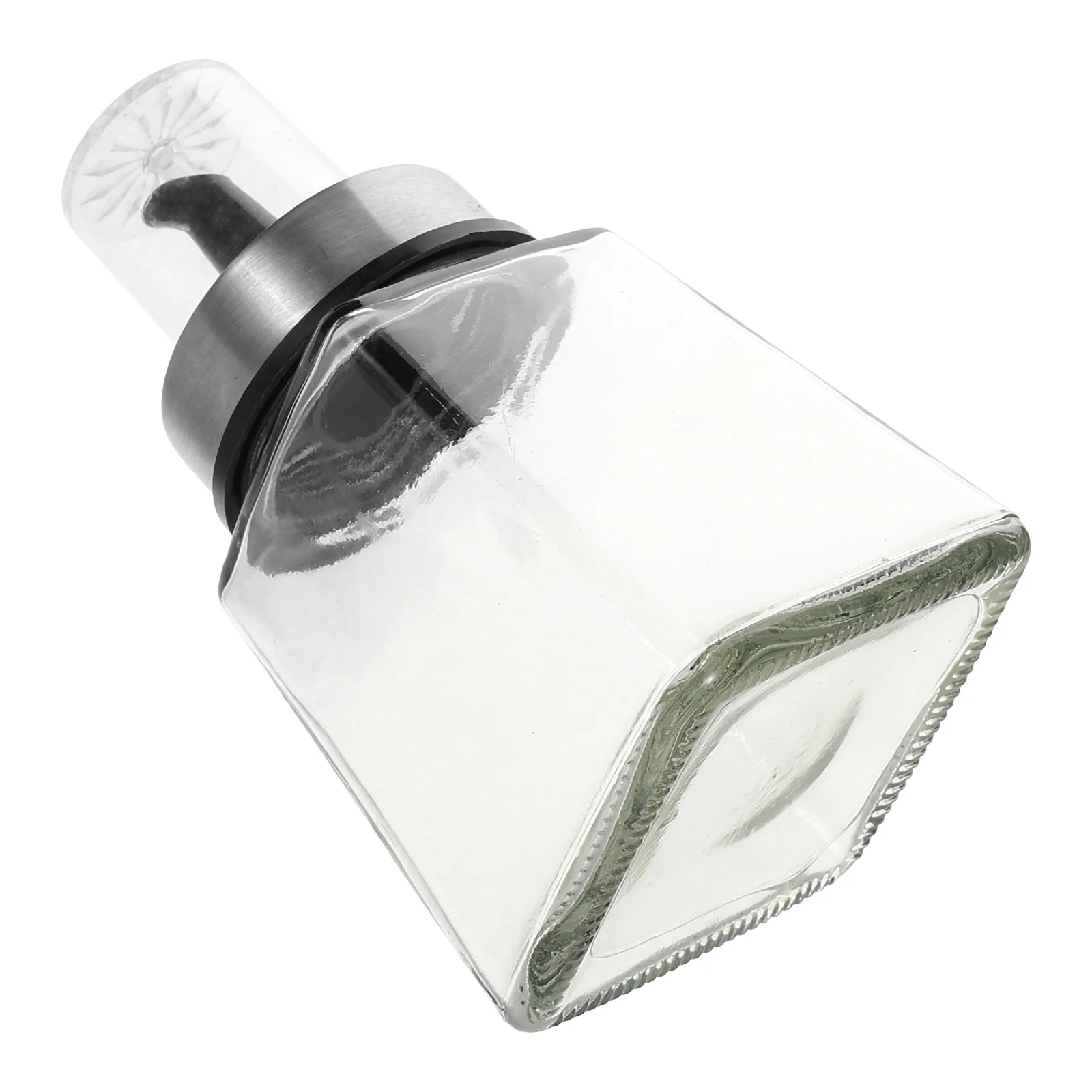

Glass Oil Bottle Storage Container Clear Vinegar Bottles Squirt Containers with Lids