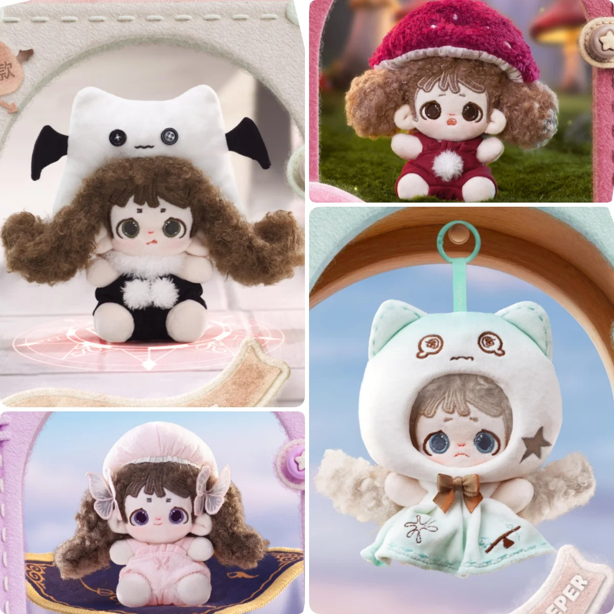 

Furfur Superpower Magic Club Series слепая коробка милая аниме-фигурка плюшевая кукла загадочная коробка модная сумка кулон подарок-сюрприз для девочки