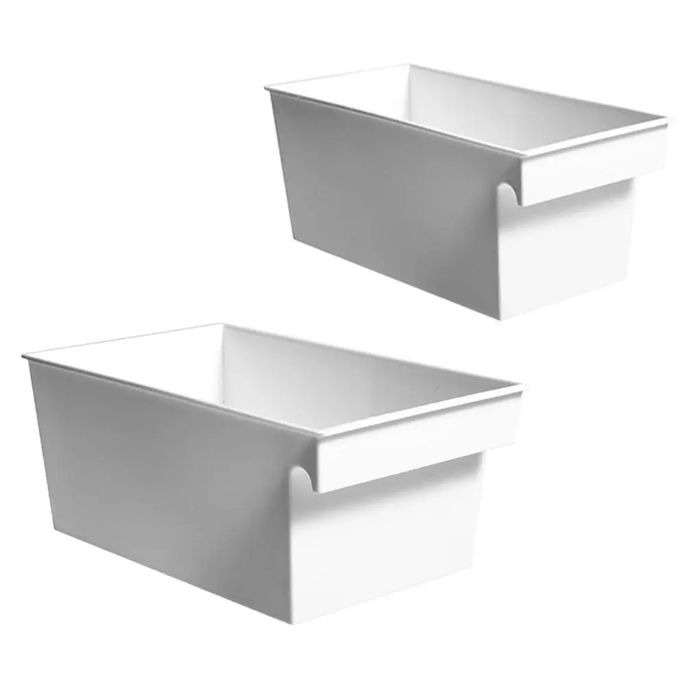 

Набор из 2-х коробок для хранения этикеток, премиум-класс, из полипропилена, большой емкости, для сортировки и организации, белый, для кухни, ванной, дома