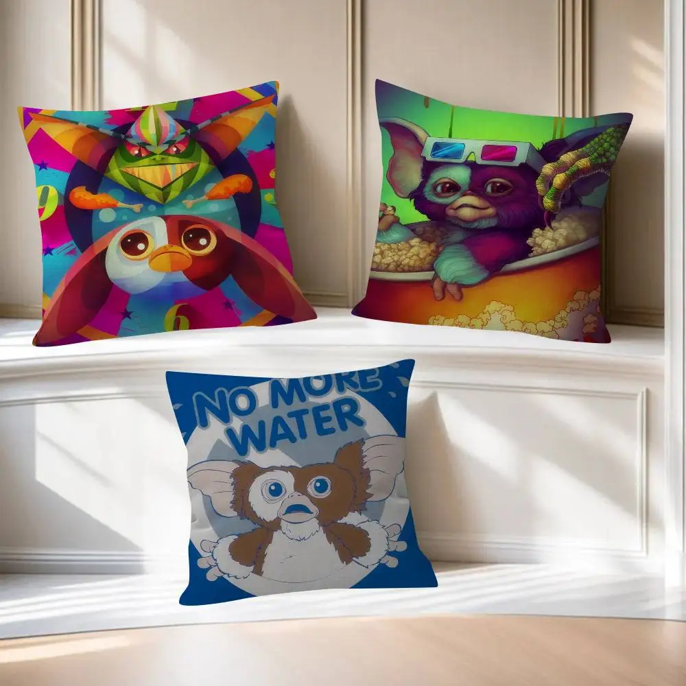 Capa de almofada do filme Hot Gremlins, capa de travesseiro para sala de estar, sofá, decoração de casa personalizada