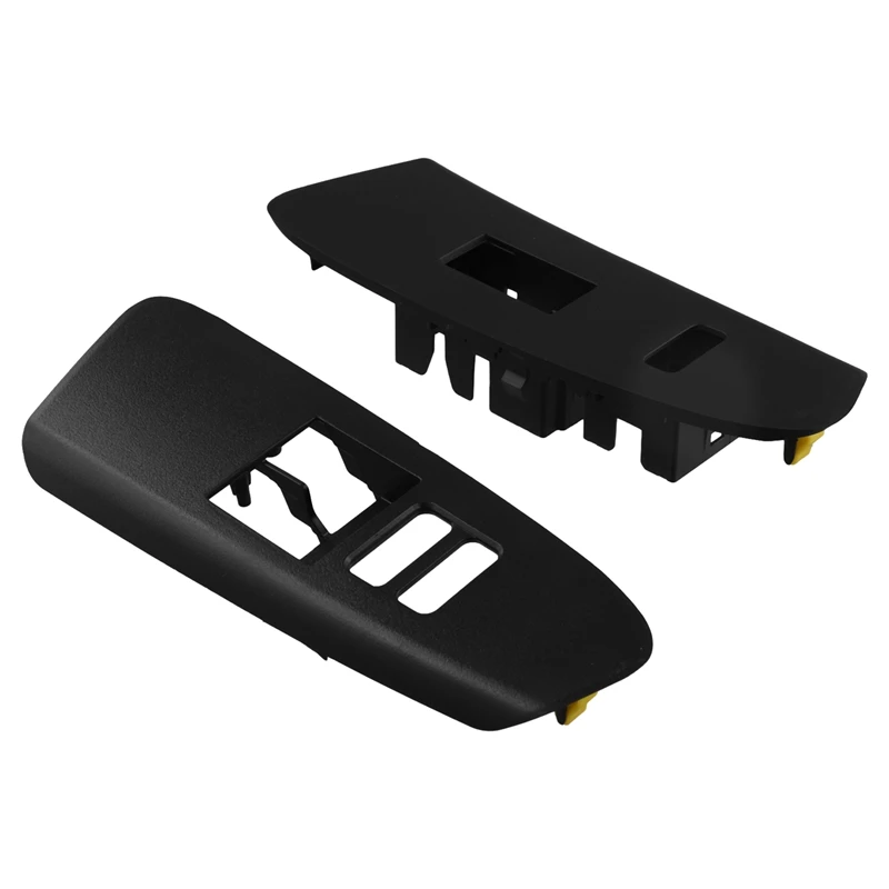 

1Pair Front Door Armrest Window Lift Switch Bezel Trim Cover For Toyota Tacoma 2012-2015 2DR 74202-04030 74201-04020 LHD