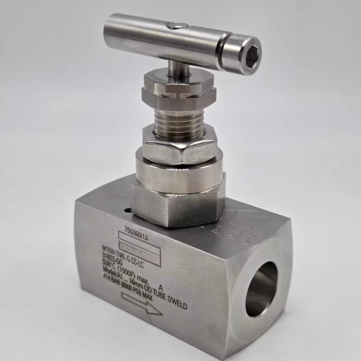 أداة محطة طاقة أصلية ذات درجة حرارة عالية وضغط عالي صمام nee dell M16W-TN6L-G-SS؛