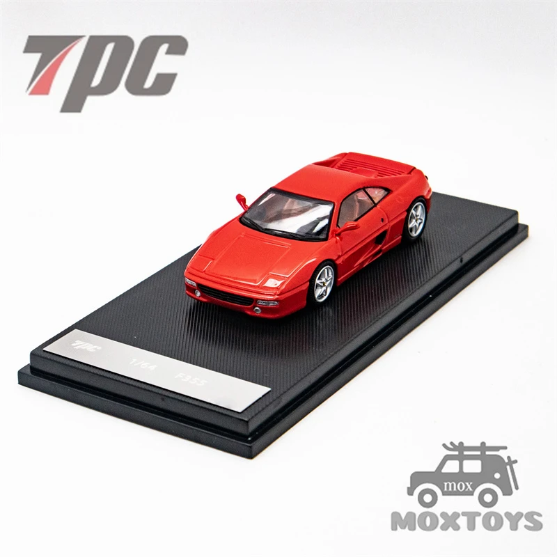 TPC 1:64 F355 challenge Red Limited666 Diecast Model Car