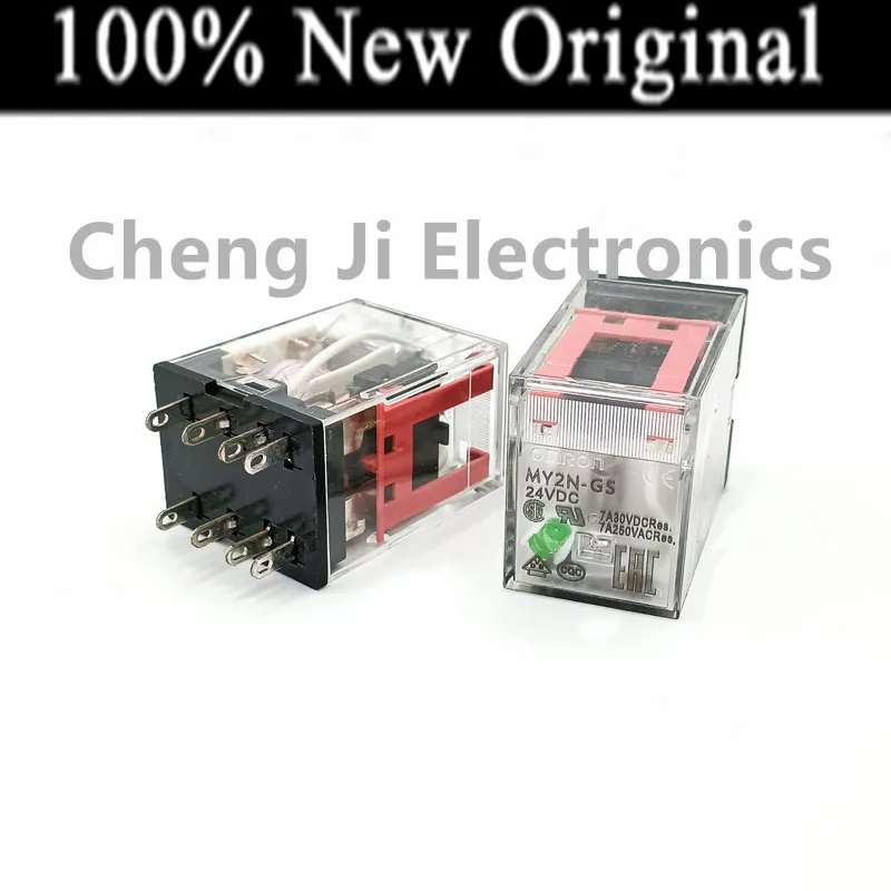 5PCS/Lot   MY4N-GS-DC12V 、MY4N-GS-DC24V 、MY4N-GS-DC48V   New original intermediate relay   MY4N-GS-12VDC 、MY4N-GS-24VDC