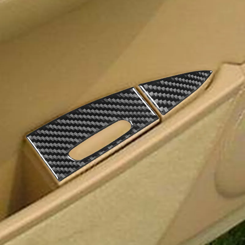 

Suitable for Porsche Cayenne 03-10 Carbon Fiber Back Ashtray Head Panel Decorative Sticker