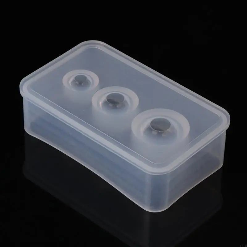 y5lb قوالب السيليكون مختلف قوالب الايبوكسي حجم الجولة لديكور المنزل الحرف DIY #3