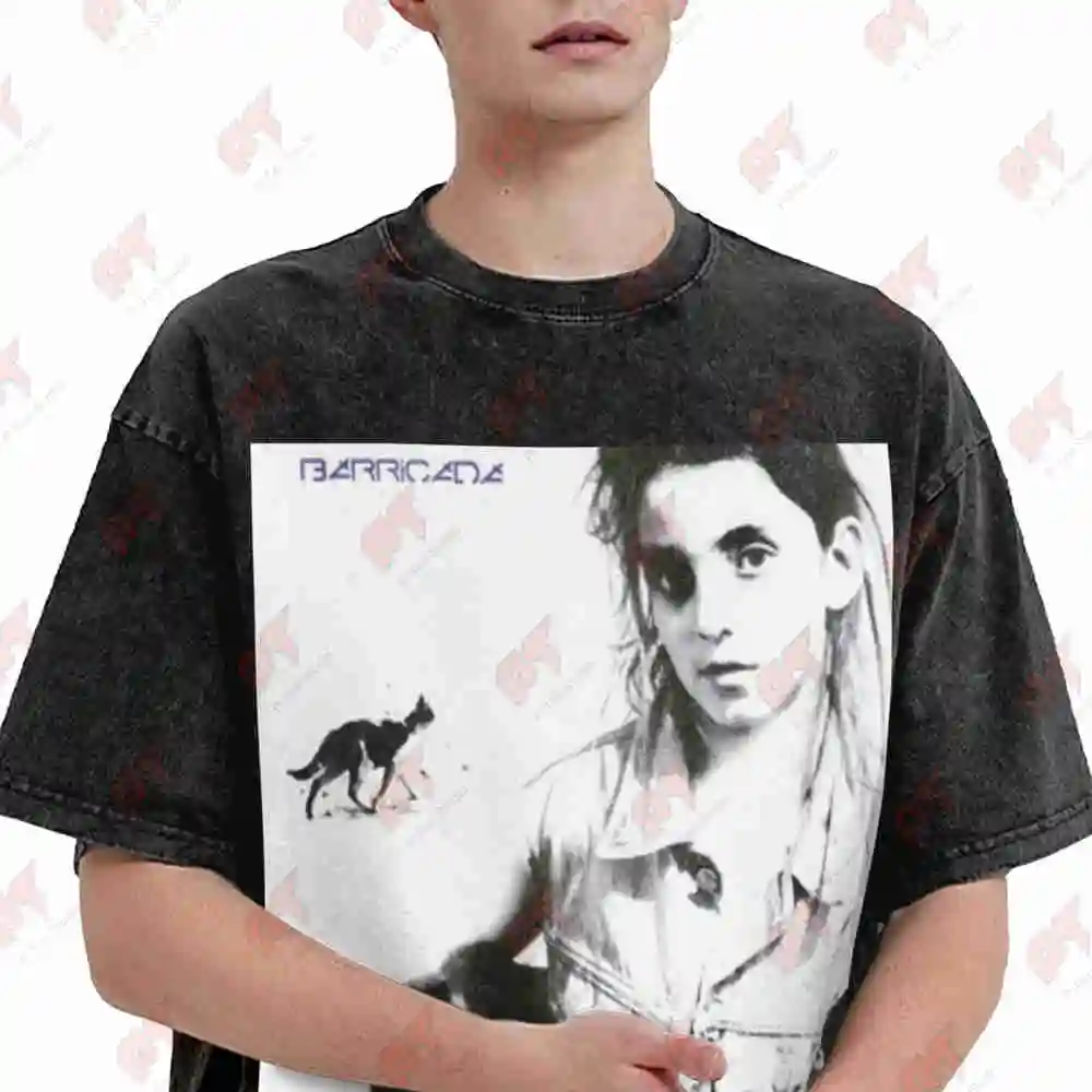 Barricada No Se Que Hacer Contigo Album 1987 Vintage Washed Tee Pure Cotton T-Shirt