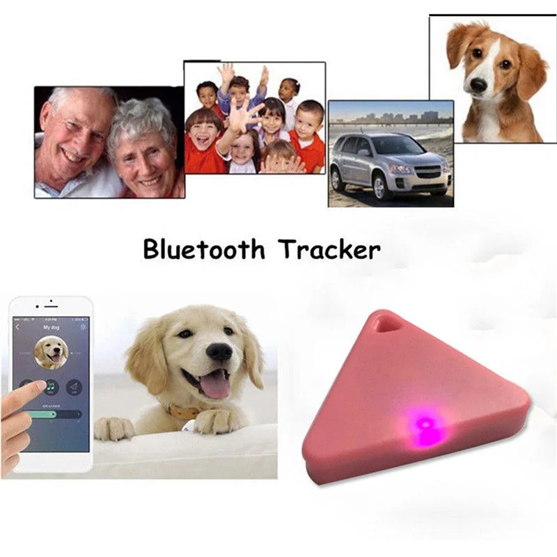 3X GPS Mini Tag Smart Tracker Portafoglio Bluetooth Localizzatore di chiavi Allarme Pet Bambino