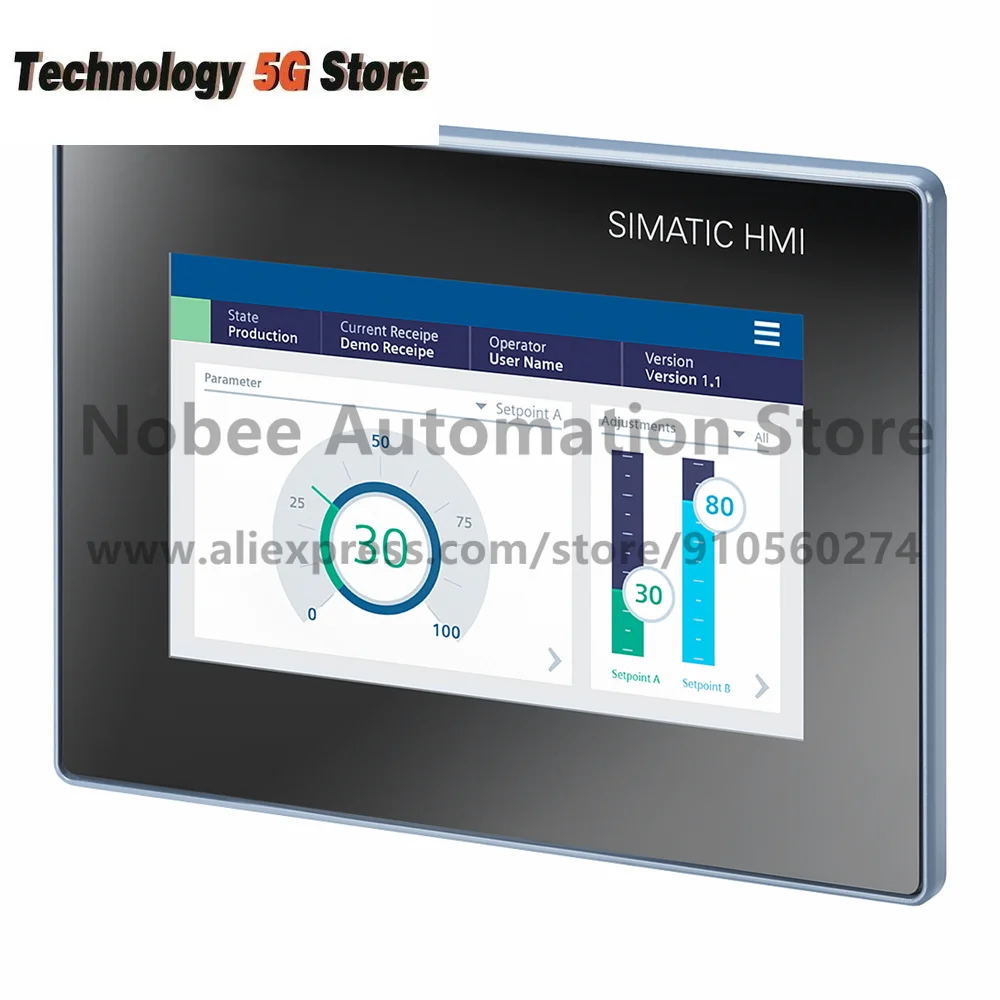 

HMI MTP700, Unified Basic Panel, 6AV2123-3GB32-0AW0, New