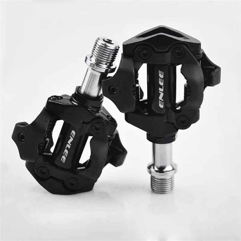 A29Z-ENLEE دراجة هوائية جبلية قفل دواسة SPD نظام قفل الدراجة دواسة عدم الانزلاق ختم تحمل قفل الملحقات #5