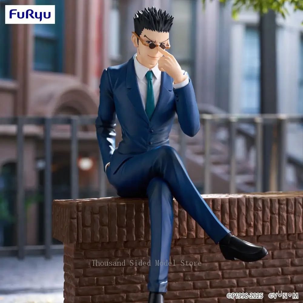 IN Stock Original FuRyu Noodle Stopper Figure Hunter x Hunter Leorio PaladiKnight Action Figure Collectible Toys 17Cm Model Gift