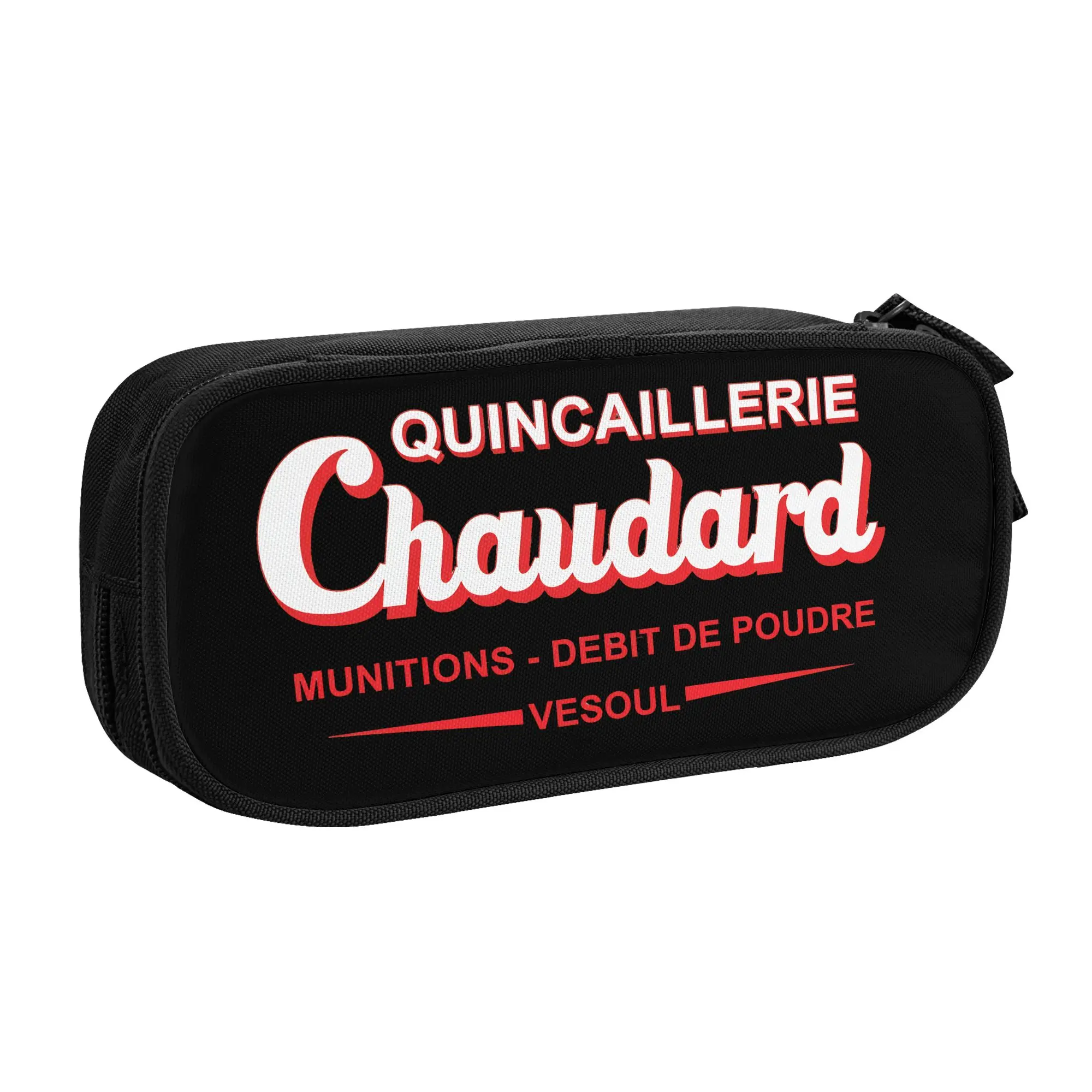Quincaillerie Chaudard Vesoul Pencil Case Creative Humor French Film Pen Bag Girls Boys Large Storage Pencilcases Stationery