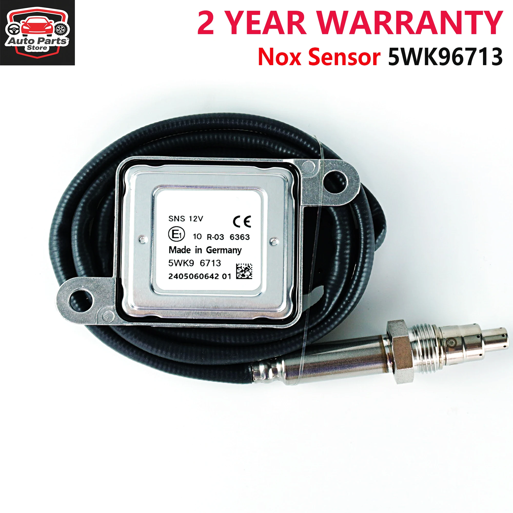 

5WK96713 5WK9 6713 New Nitrogen Oxygen Sensor NOx Sensor For UNINOX 12V