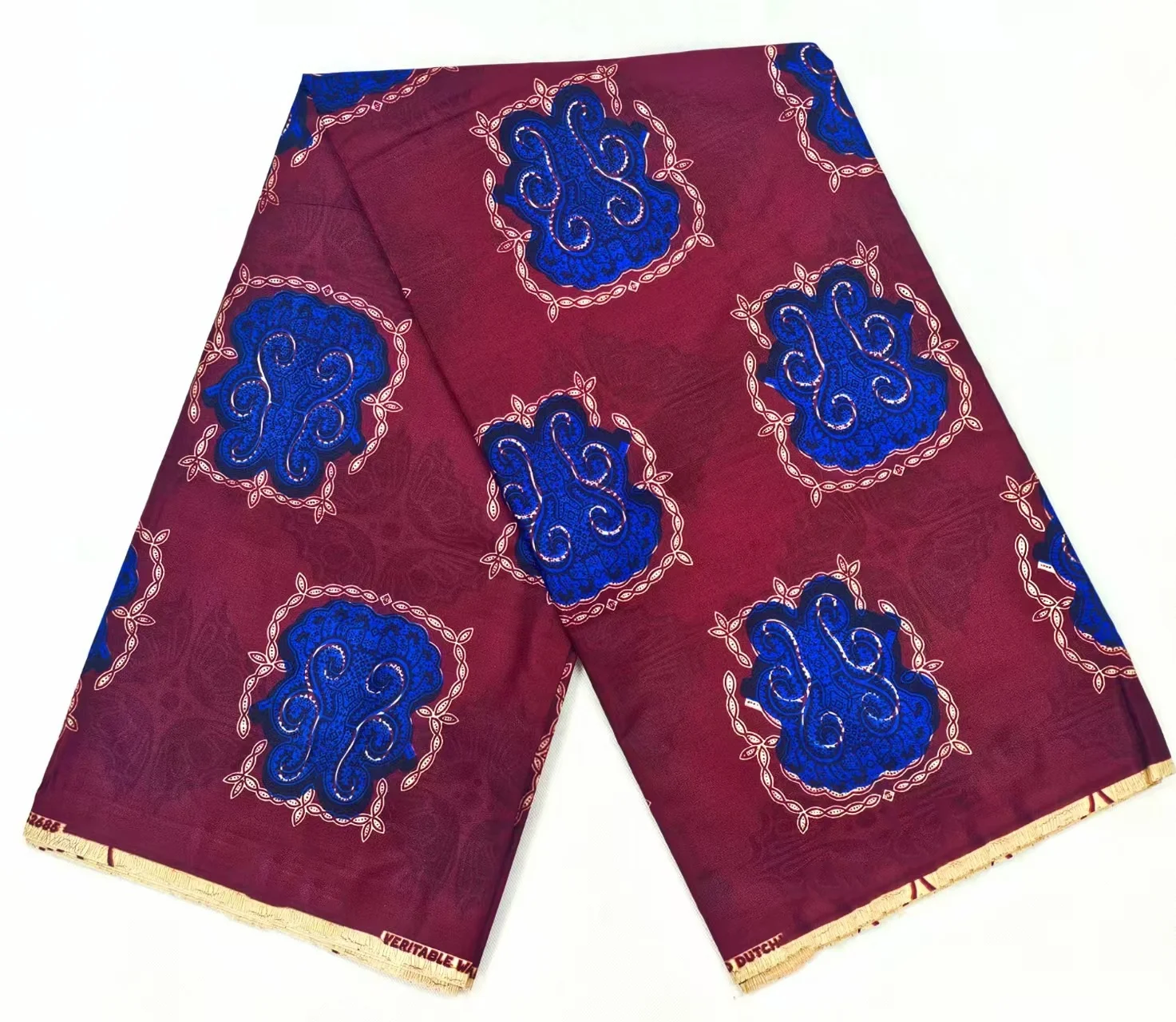 2026 New Bazin 100% Cotton Top Quality Damask Wax African Fabric For Wedding Dress Making Craft Loincloth TT6 view 2