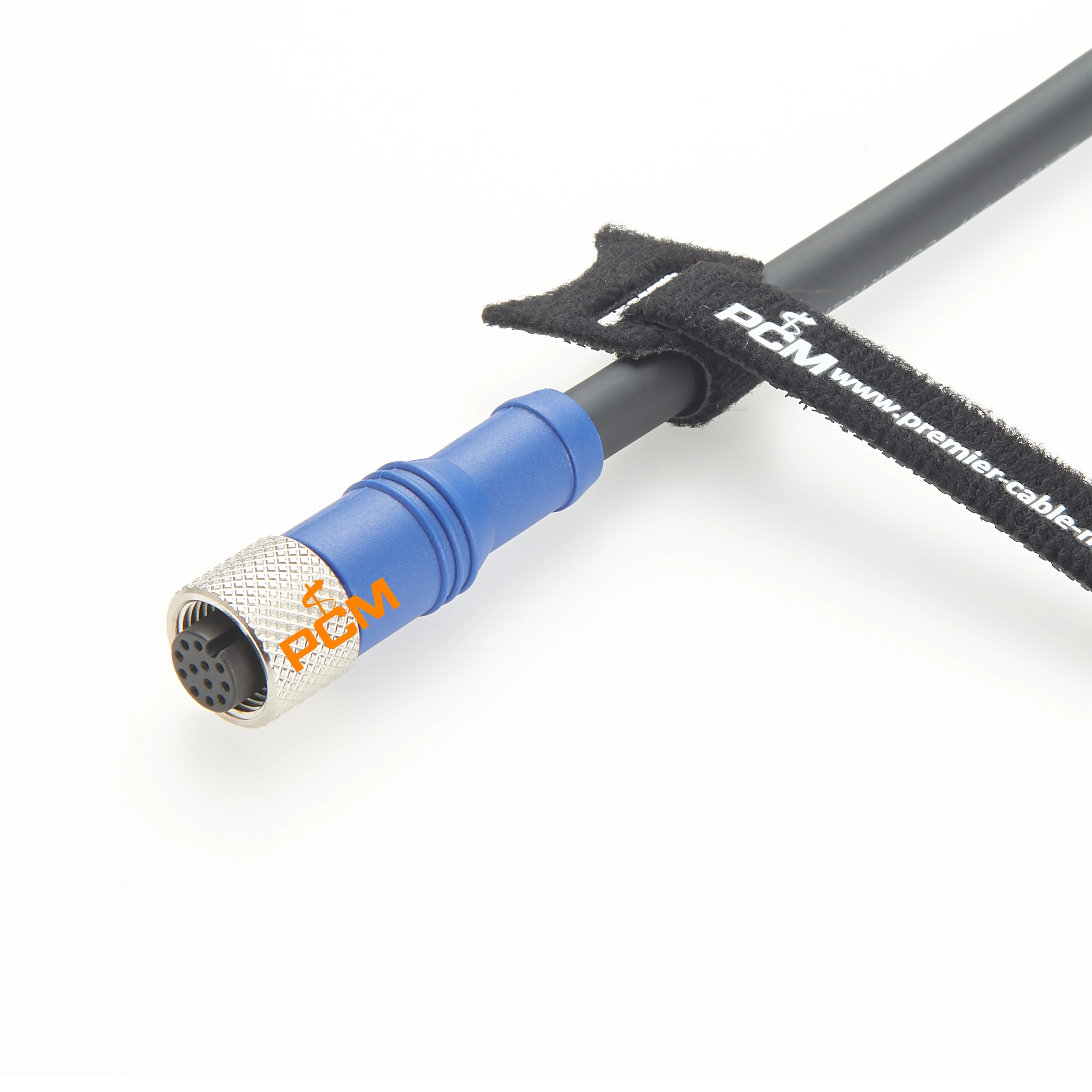DB15 to M12 12-pin, Machine Vision Trigger Power I/O Cable, Cognex DS1000 Displacement Sensor Cable, สายกล้อง