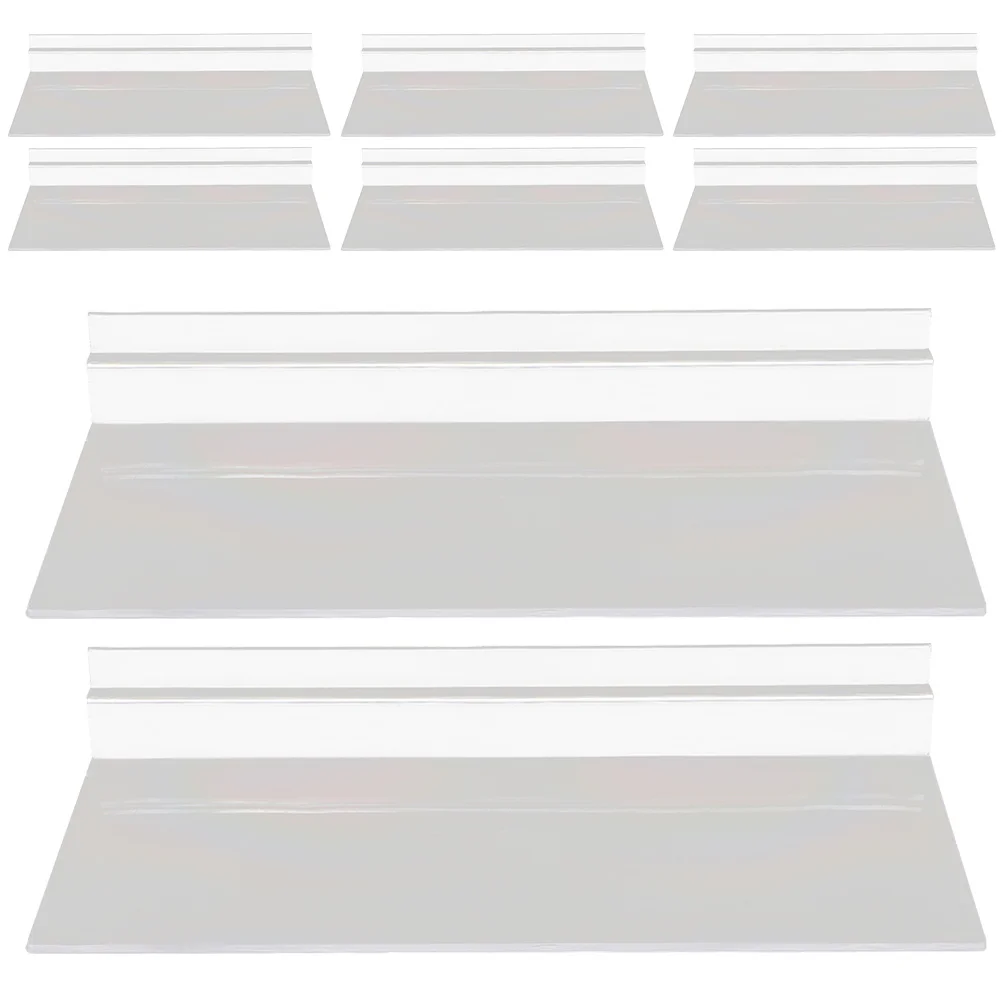 

8 Pcs Transparent Display Shoe Holder Clear Shelf Entryway Rack Hanging Shelves Wall Racks Door Hanger Sports
