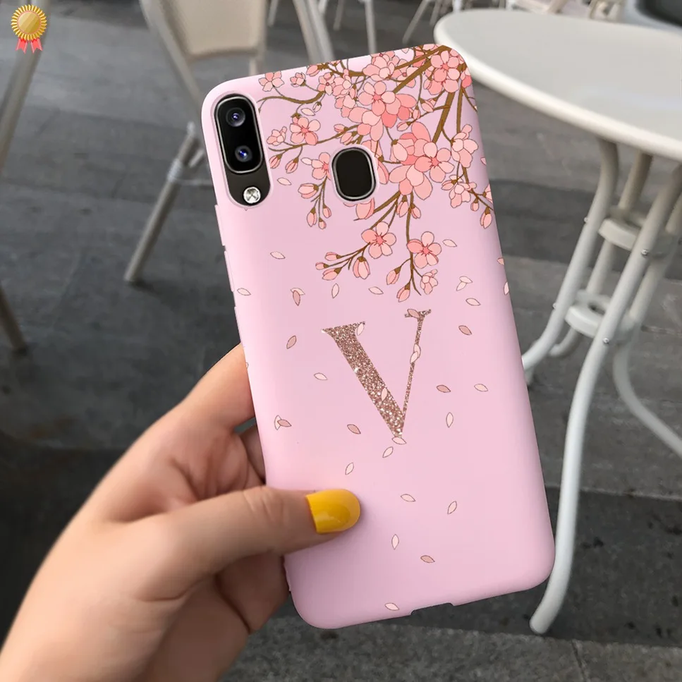 For Samsung A20 A20s A20e Case Black Pink Letters Back Cover Silicone For Samsung Galaxy A 20 A20 S E A20s A20e Phone Case Funda - náhled 6