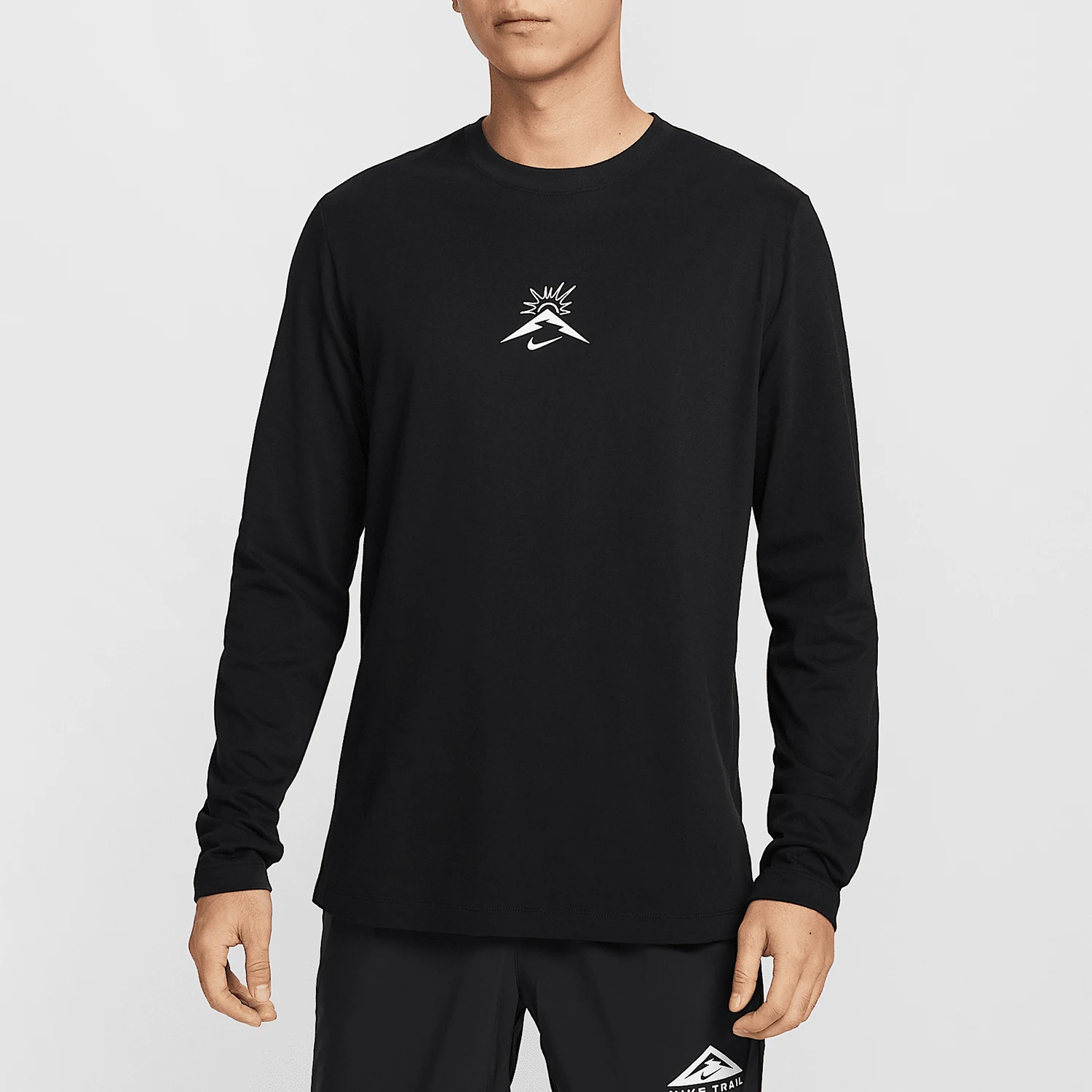 

Nike Genuine Fall/Winter New Men's Warm Outdoor Casual Knit Long-Sleeve HJ3602-010