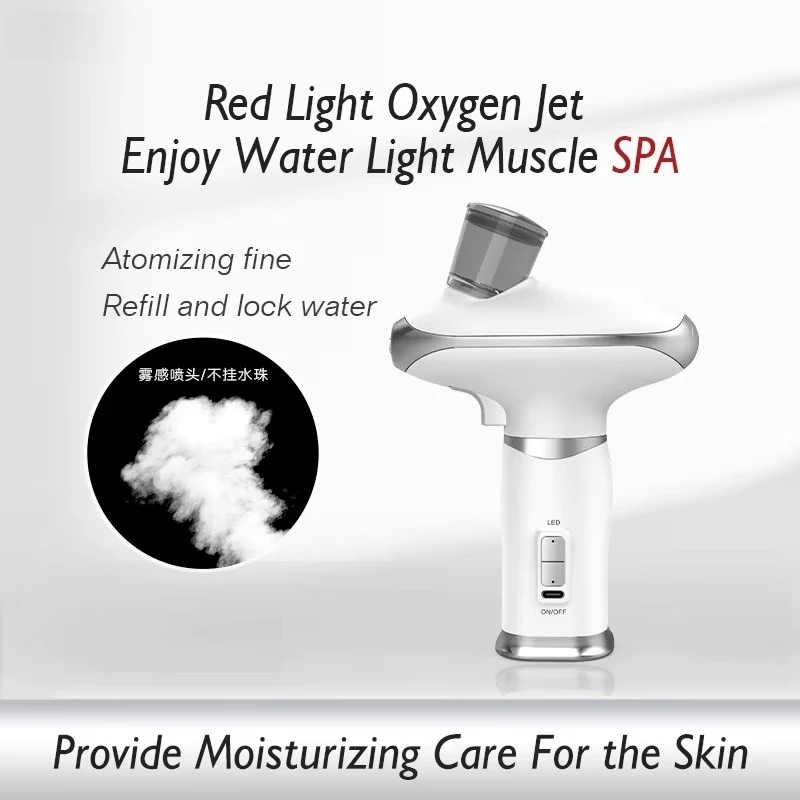 

Hydra Water Oxygen Injector Nano Mist Airbrush Facial Deep Cleaning Skin Treatment Home Use Beauty Salon Equipment