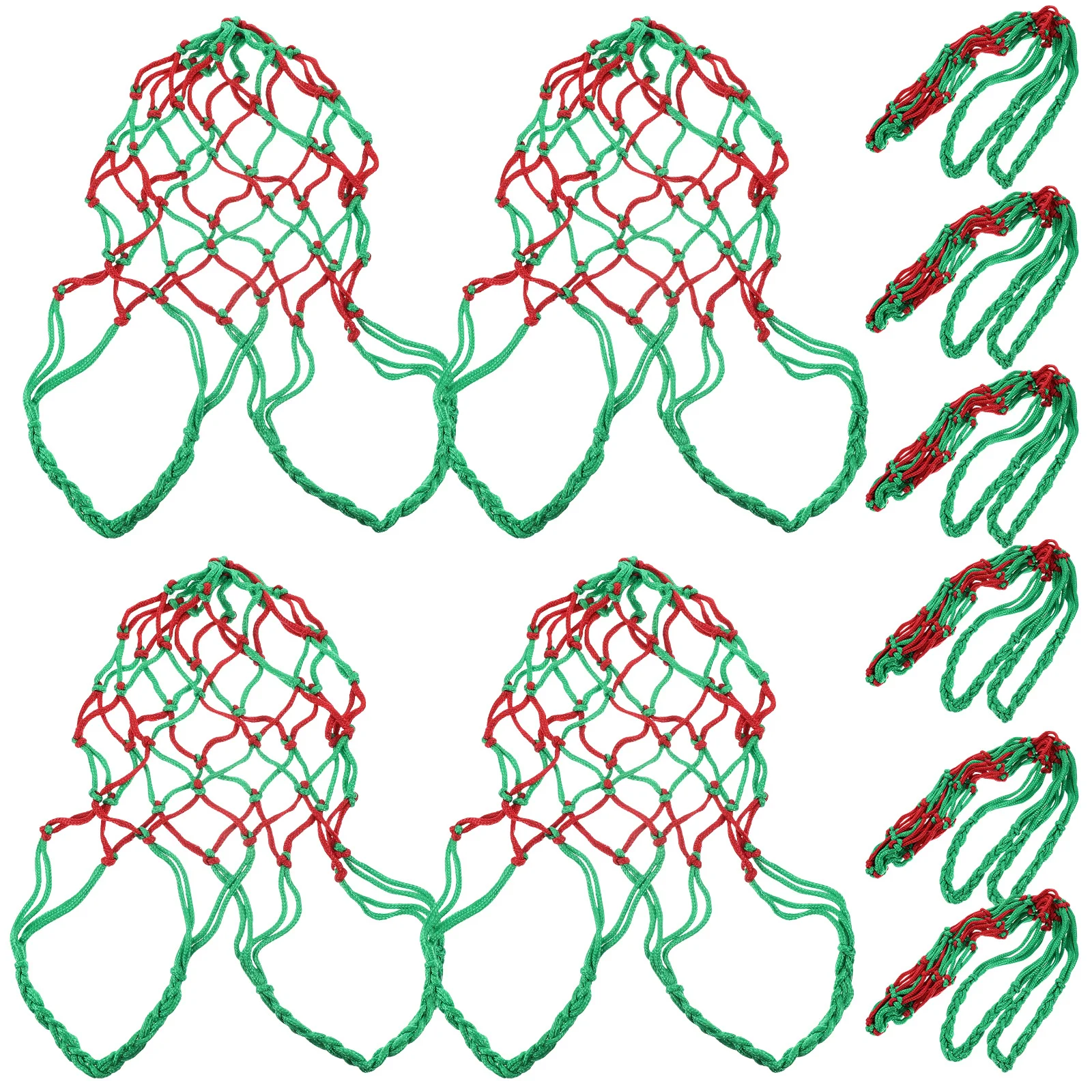 

10pcs Hanging Fruit Hammock Macrame Net Basket Kitchen Storage Organizer Vegetable Holder Wall Mounted Multi-Function Produce