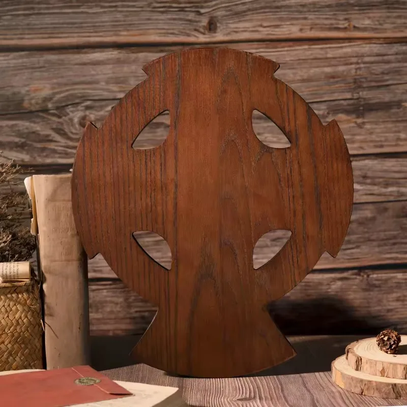 Wood Carving Orthodox Archangel Cross Home Wall Decoration Table St. Michael's Church Gift