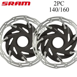 2PC SRAM CLX-R Bicycle Centerlock Rotor 140mm 160mm Road MTB Bike Center Lock Rotor Sram Disc Brake Rotors 1PC  Accessories