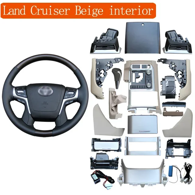 Auto Parts Left & Right Hand Drive Internal Kit for Land Cruiser FJ200 LC200 2008-2015 Upgrade 2016