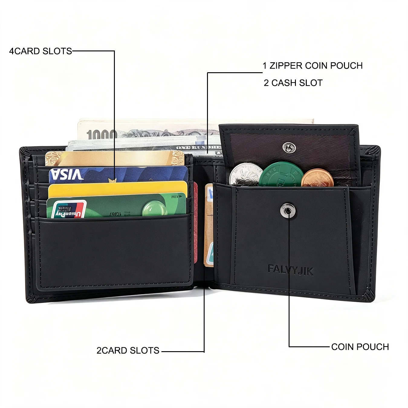 Leren herenportemonnee RFID Ru - Index Card Holder recensie en prijs