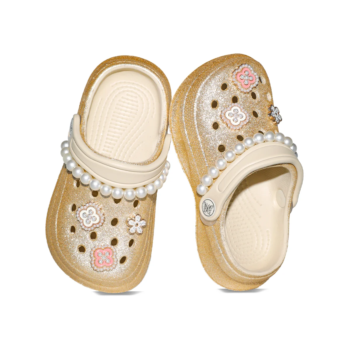 

Kids Slip-On Clogs and Mules - Breathable, Waterproof, EVA Garden Shoes with Decorative Chain for Beach and Everyday Wear 168