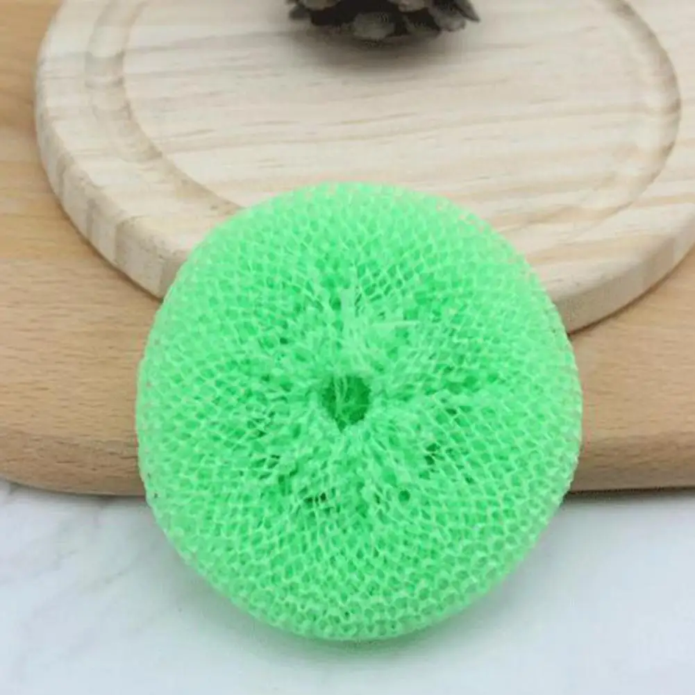 Dish Cleaning Brushes Mesh Pad Random Color Dish Mesh Scrubber Household Bowl Pot Cups Scouring Pad Kitchen Cleaning Scrubber