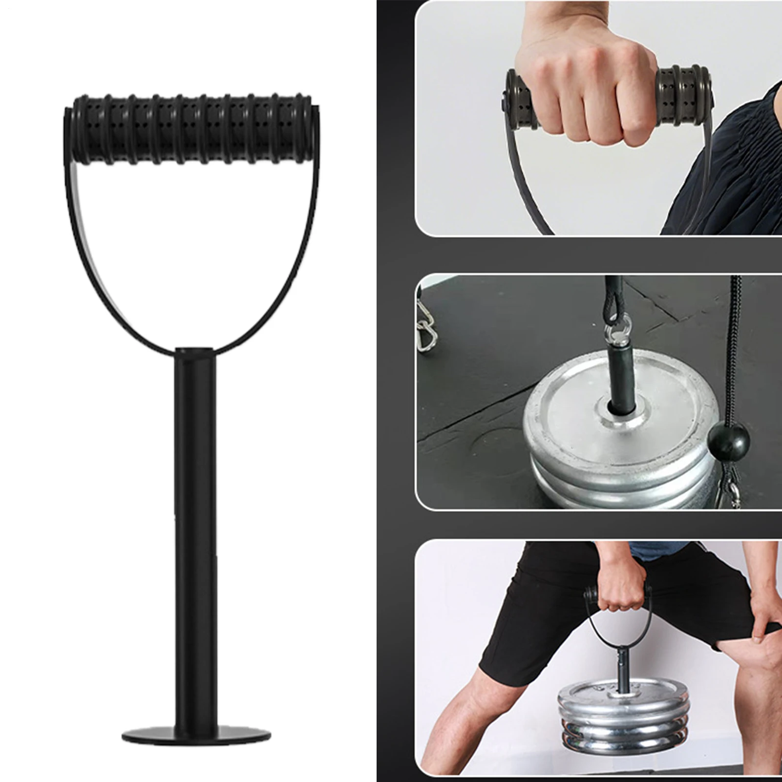 

Ручка гири для пластинок, преобразователь силовых тренировок, несущий 220 фунтов, пластины для штанги, адаптер гири для домашних тренировок