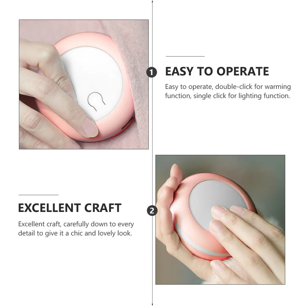 

Rechargeable Hand Warmer Portable Power Bank Winter Fairy Pocket Small Powerbank