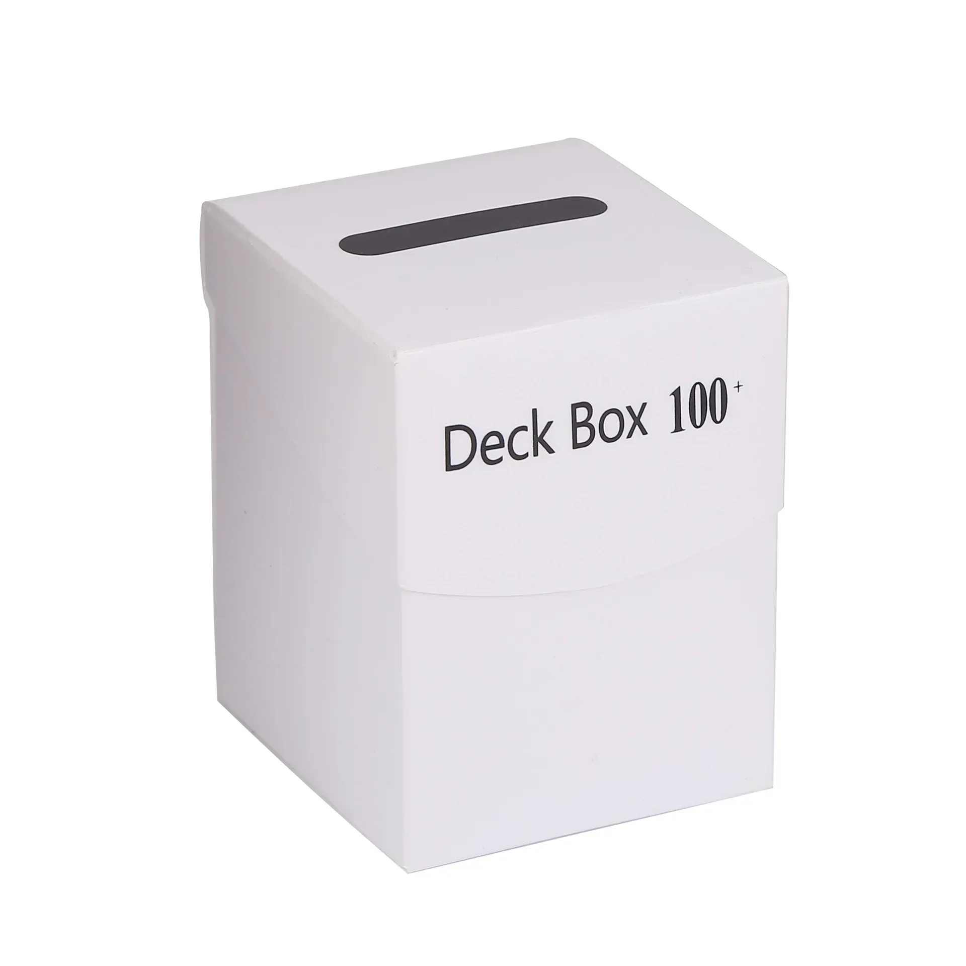 TCG Deck Box voor 100+ kaarten, Commander Deck houder voor MTG, Yugioh, PKM, opbergkoffer voor verzamelkaarten met verdeler voor Magic bordspel