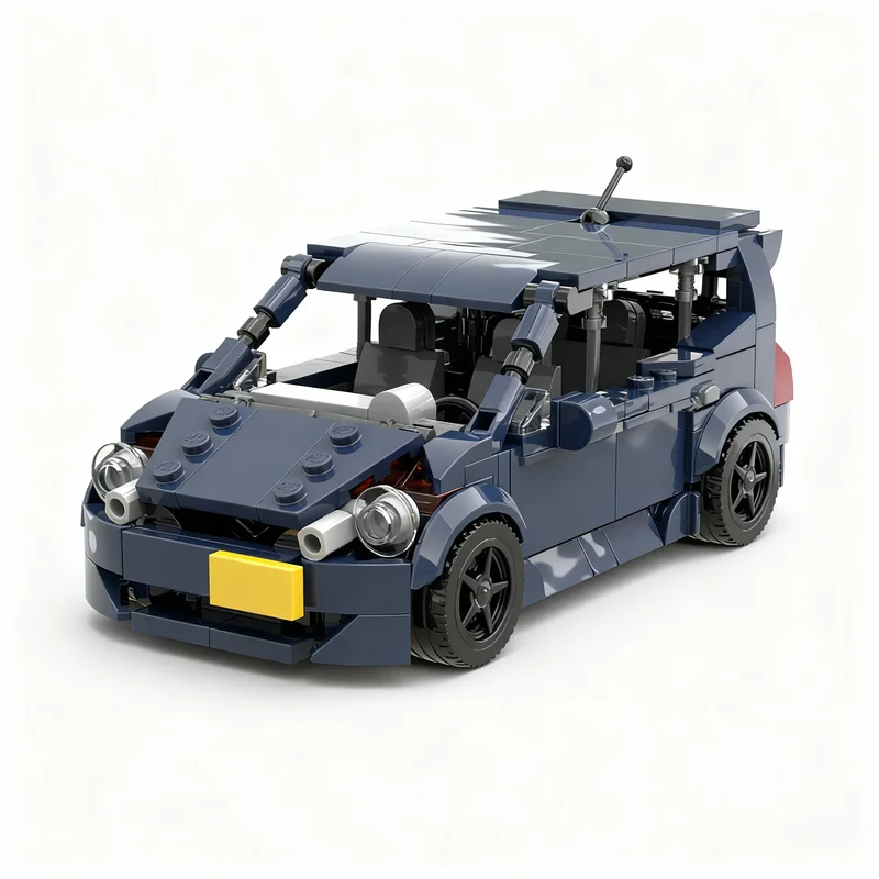 381pcs-moc-city-champions-hondaed-fit-gd3-model-building-blocks-birthday-diy-creative-collection-brick-idea-craft-art-assemble