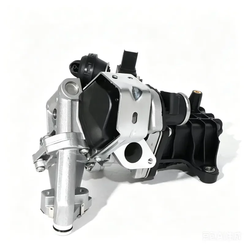 for 1861749 9807593080 EGR Valve Cooler Module for 3008 5008 Citroen C4 C5 Ford 2.0 Diesel