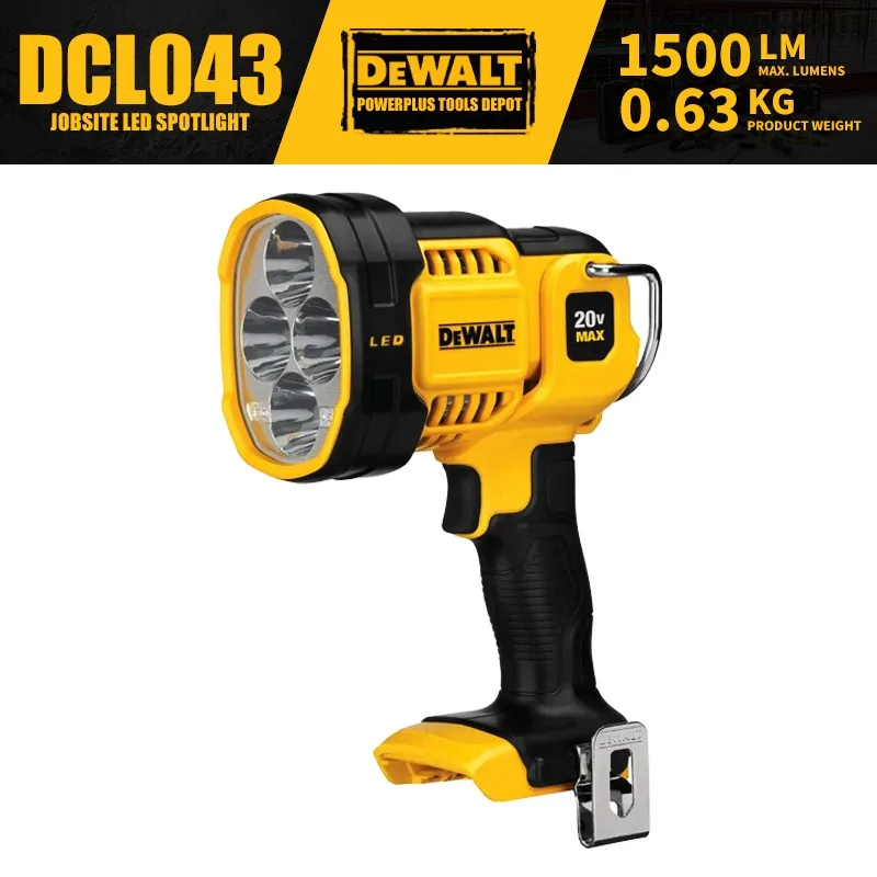 Dewalt dcl043 20v max * Baustelle LED-Scheinwerfer tragbare Beleuchtung 1500lm