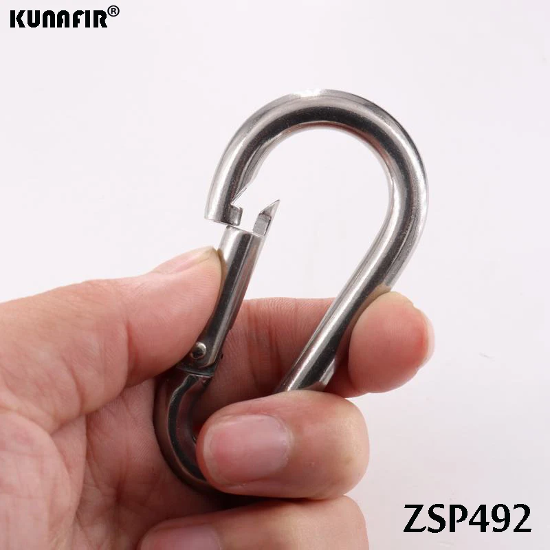 Stainless steel Mountaineering buckle Shrimp bow buckle connection buckle ZSP487-ZSP502