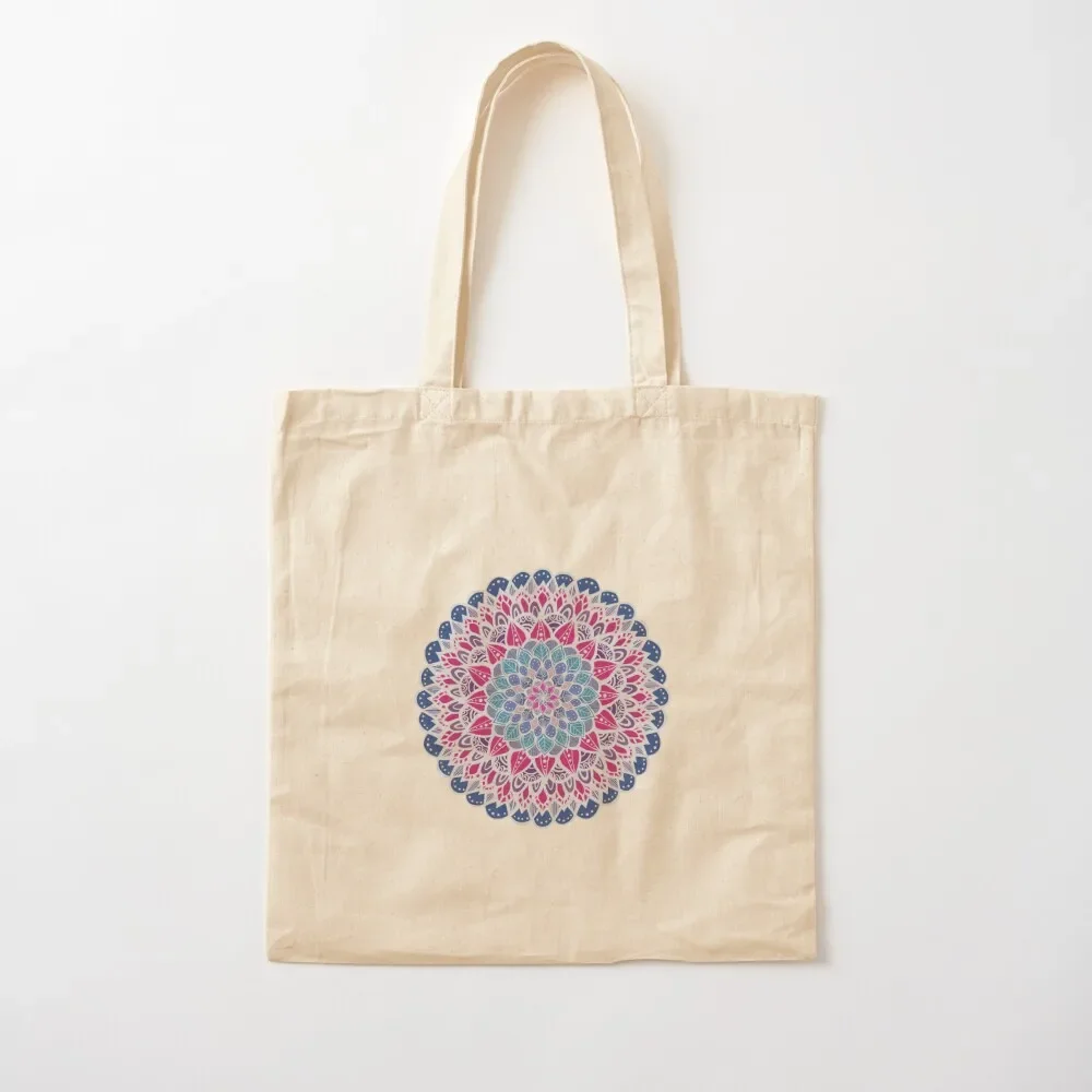 

Blue, Purple, and Pink Mandala Tote Bag Lady bags Cloth bag Women bags Tote Bag