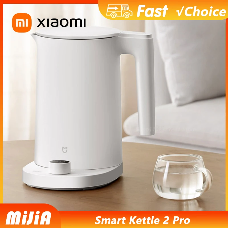 

XIAOMI MIJIA Smart Kettle 2 Pro Electric Kettles Kitchen Appliances LED Display 24H Intelligent Temperature Constant samovar