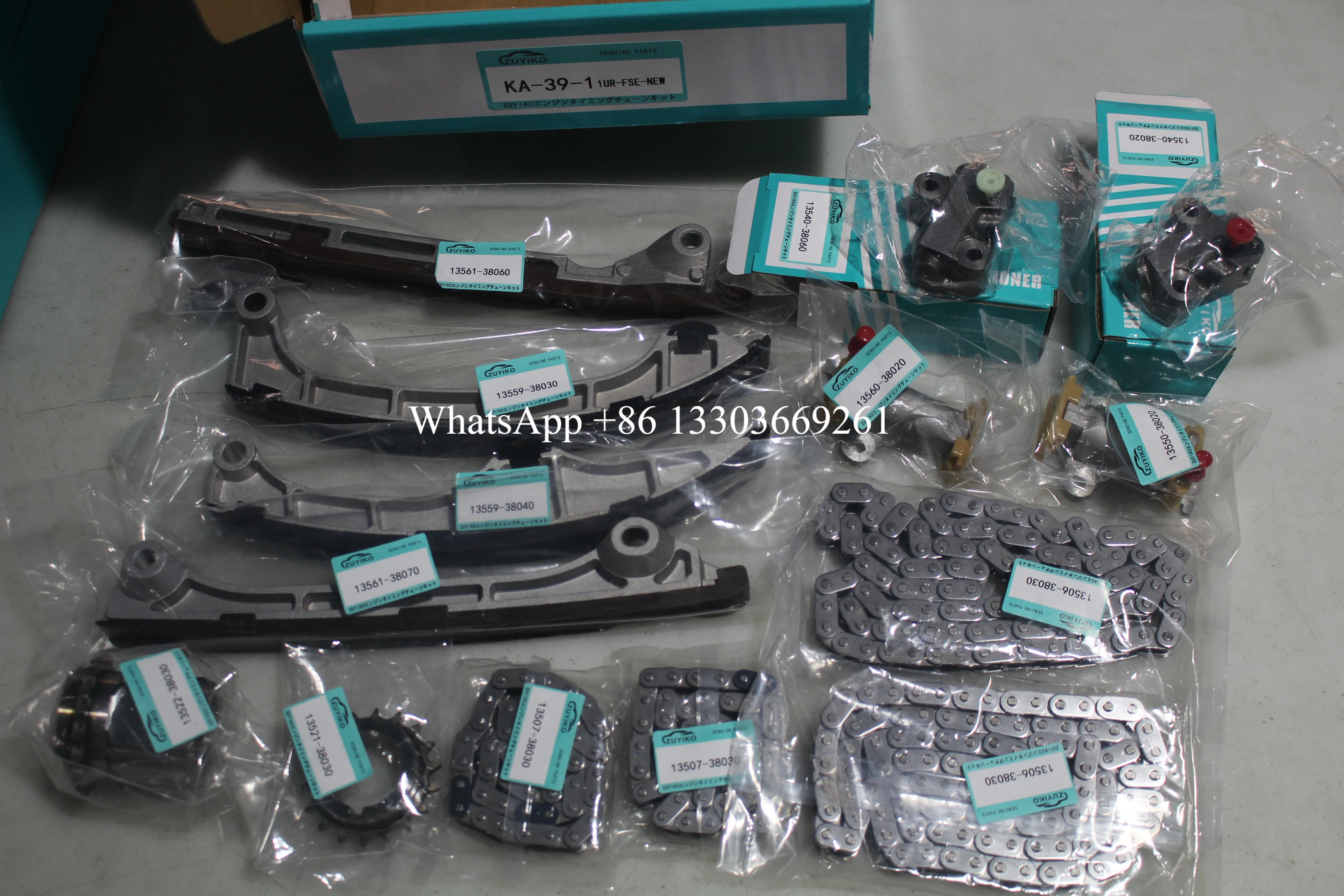 

1UR-FSE TIMING CHAIN KIT FOR LEXUS 1ur-fse engine timing chain set 13506-38030 KA-39-1