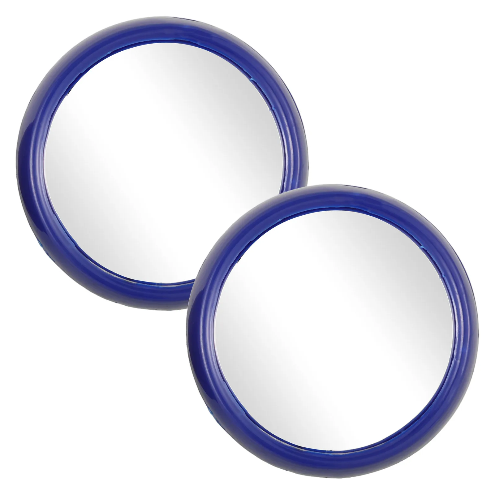 2Pcs Cubicle Mirror for Laptop and Desktop Sturdy Trustworthy Accessory with Fashionable Element Cubicle Mirror