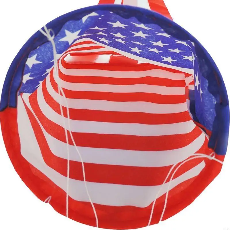 

83XC 2Pcs American US Flag Windsock Stars and Stripes Rainbow Windsock Bag with Hook 2020 Outdoor Patriotic Garden Yard Hanging