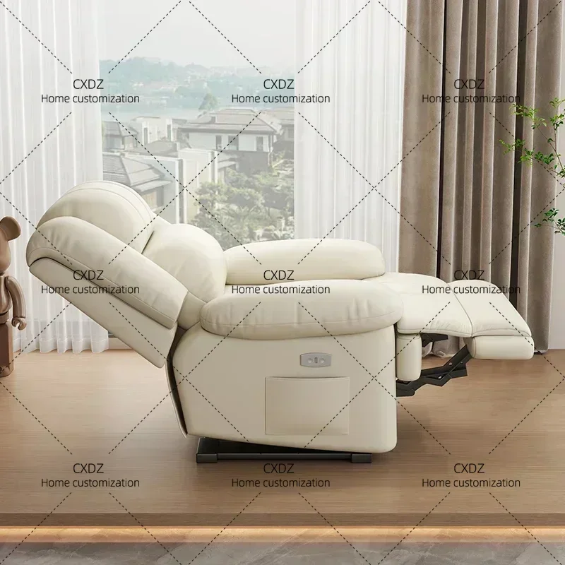 XX Electric Relaxed Reclining Sofa Massage Couch Rocking Single Reclining Sofa Bed Cozy Modern Muebles De Sala Home Furniture