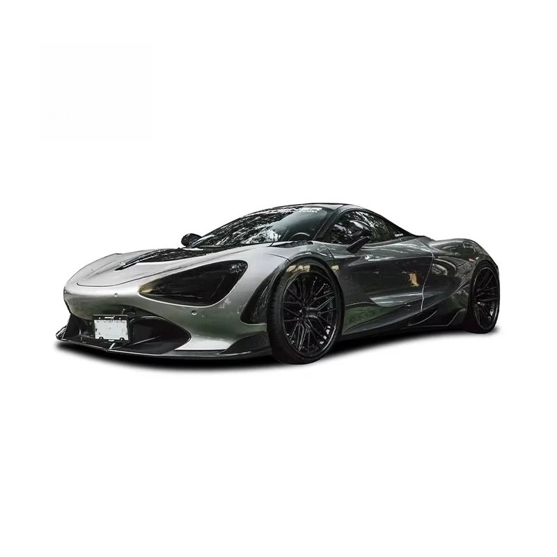 For McLaren 720S Vors Style Dry Carbon Fiber Full Body Kit Aero Package Front Lip Fender Side Skirts Rear Spoiler Rear Diffuser