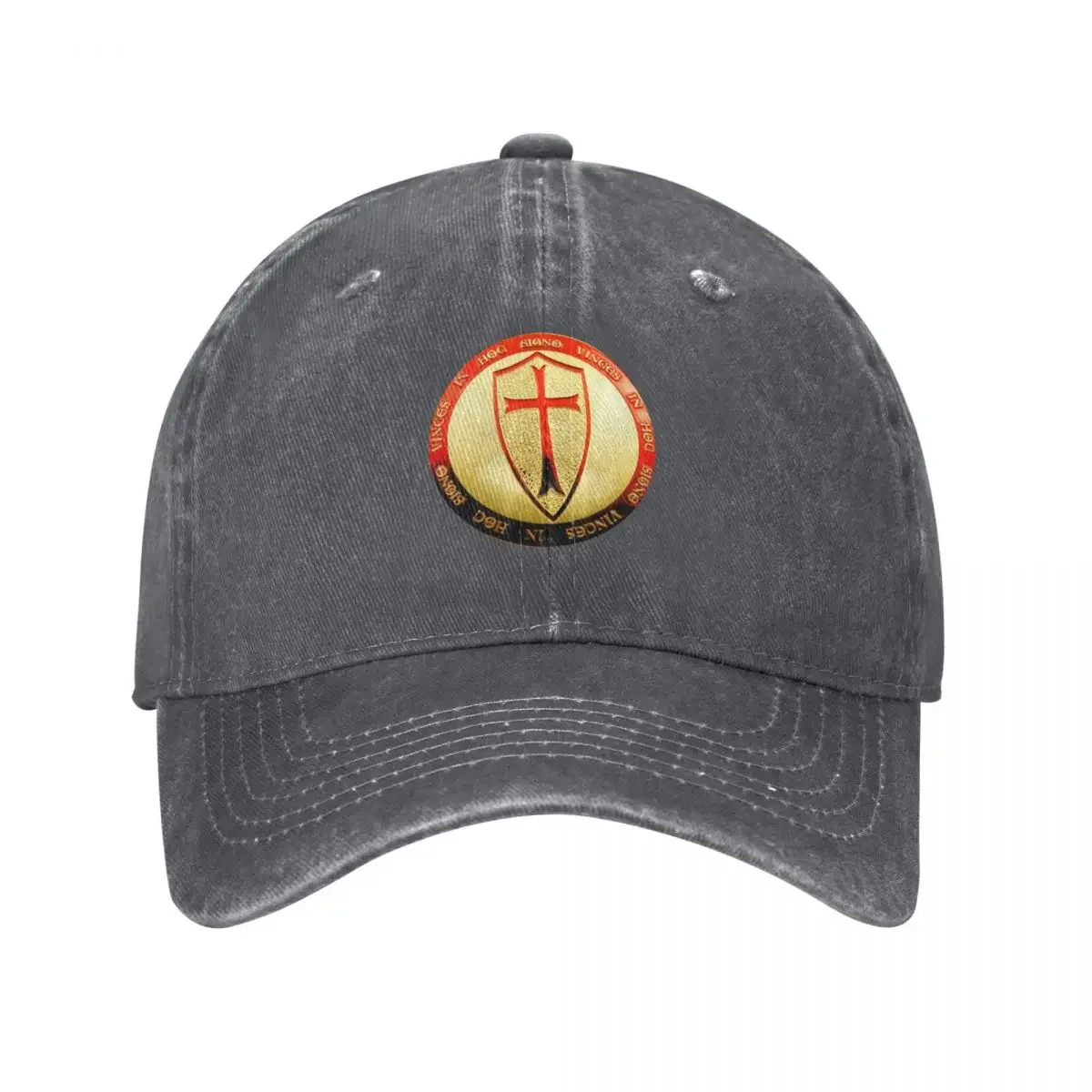 In Hoc Signo VincesIn this sign you will conquer Baseball Cap Gentleman Hat party Hat Hats Woman Men's